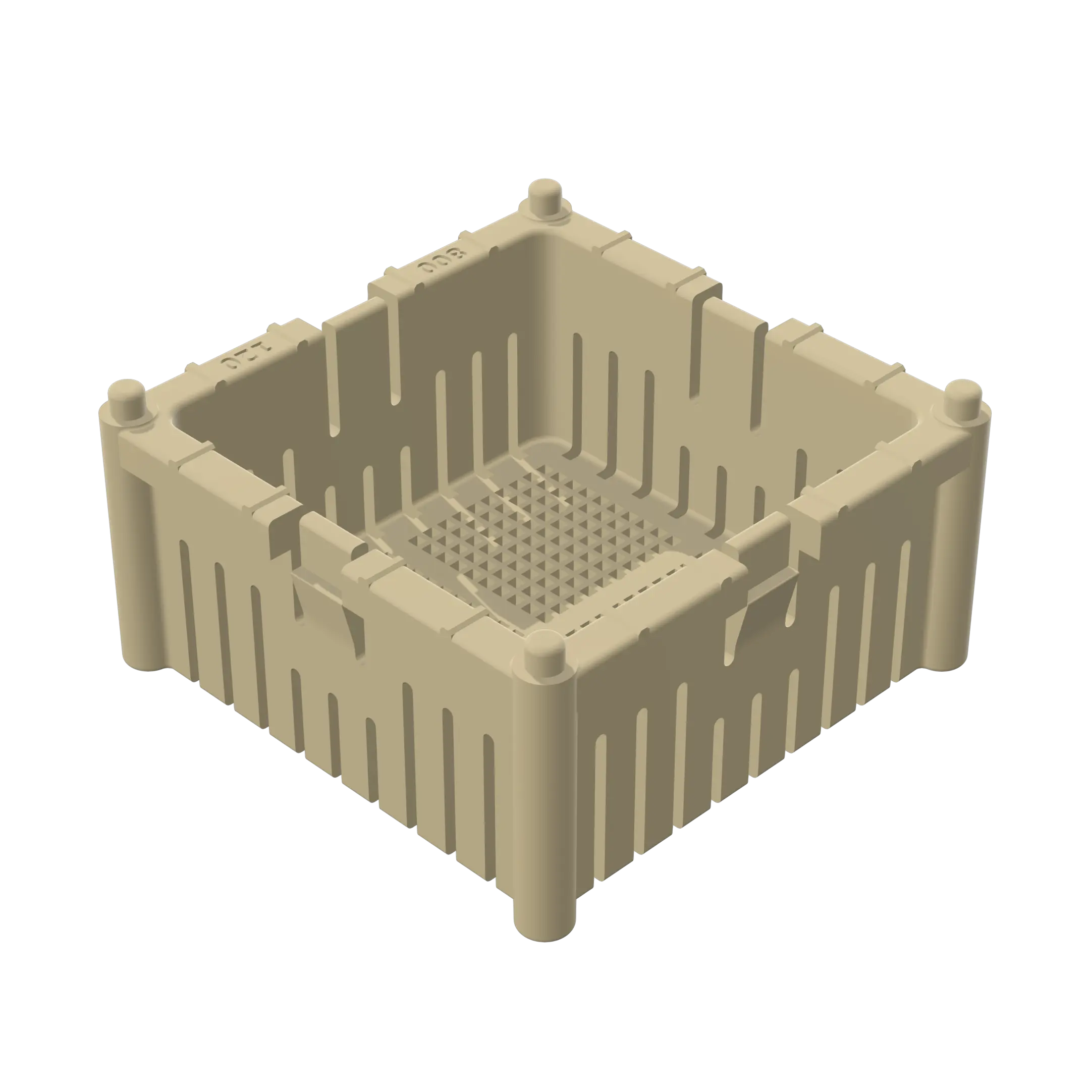 PA-Waschkorb 80x80x46 mm