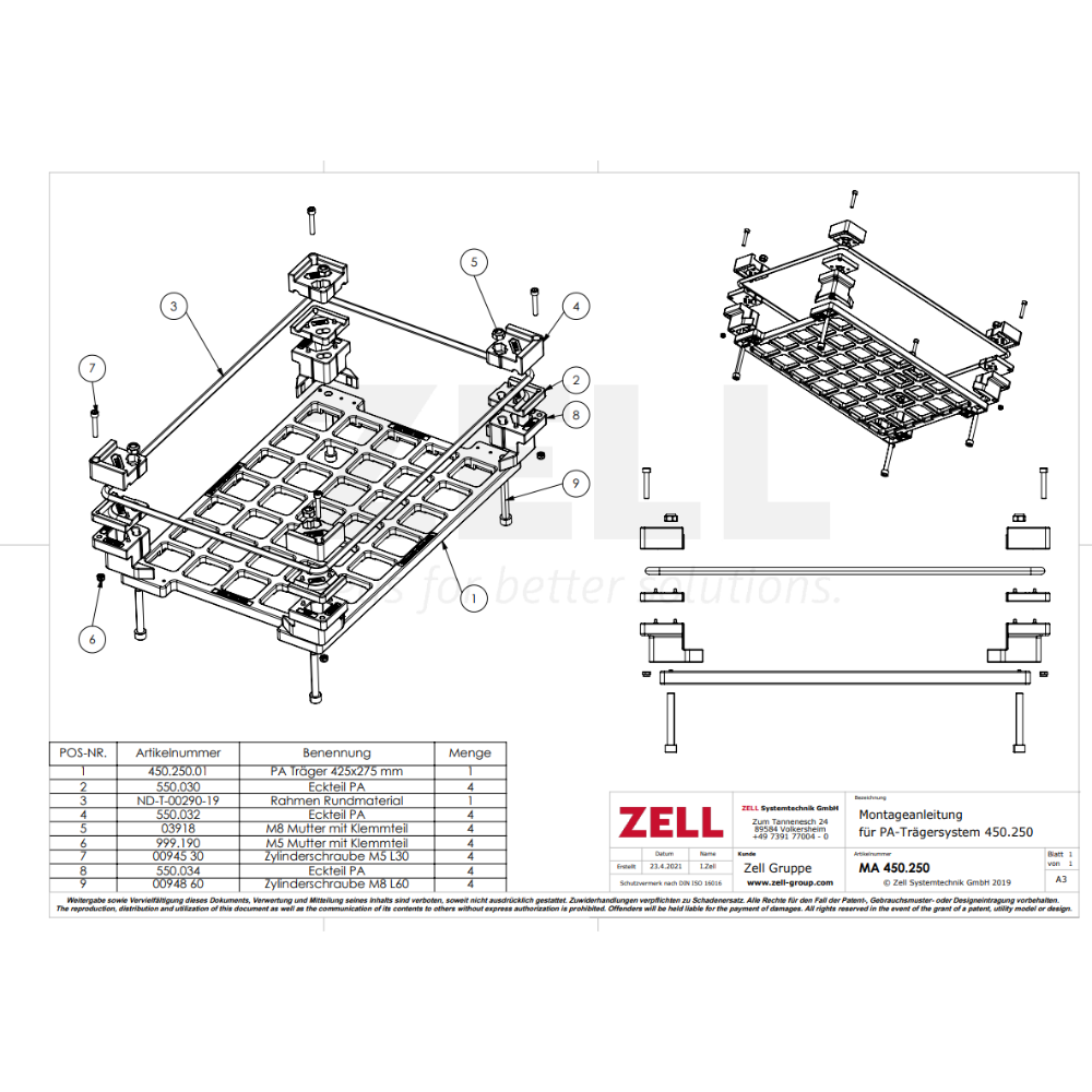 ZELL® Carrier "heavy"